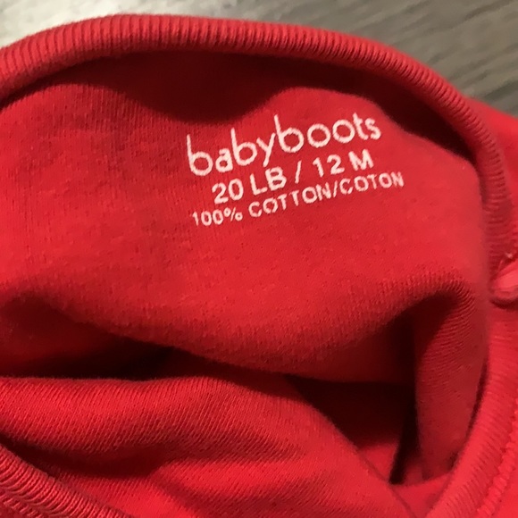 EUC. Babyboots Canada Day Onesie Size 12month. - Picture 3 of 3